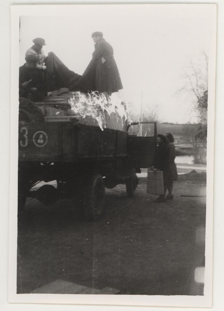 TKM Kunstivarade reevakueerimine Väätsa algkoolist 1946. a. kevadel