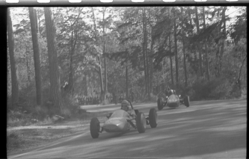 Kalevi Suursõit on the Pirita-Kose-Kloostrimetsa circular track. On the track of a racing car