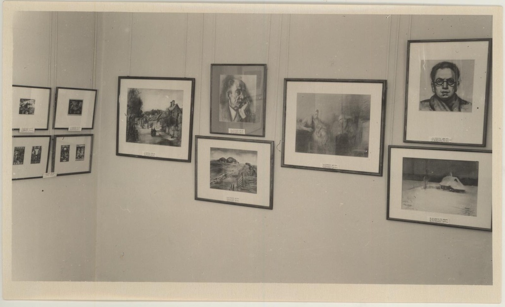 Vaade näituselt "Realistlik kunst Eestis" 20. juuli. 1952 - 10. mai 1953