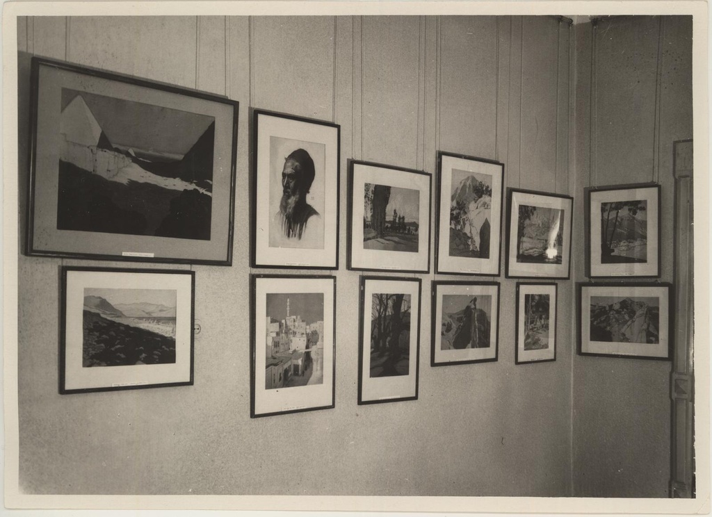 Vaade I. Y. Bilibini teoste näitusele. II tuba. 15.03.1953 - 01.06.1953