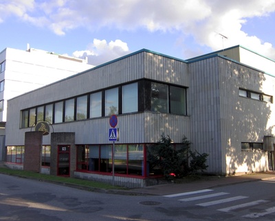 Administrative building in Raplas, view of the building. Architect Helgi Margna; engineer m. Volmer rephoto