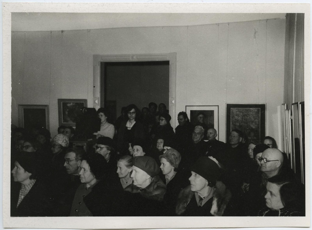 Loengute tsüklist "Linnad-muuseumid" kunstiteadlase Villem Raami (Tallinnast) loeng "Tallinn" (arhitektuur) 23. märts 1962.