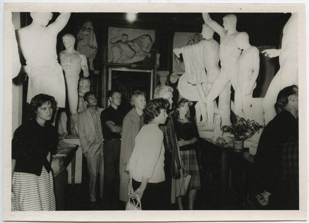 Algkursuse seminar Klassikalises Muinasteaduste Muuseumis suvel 1962