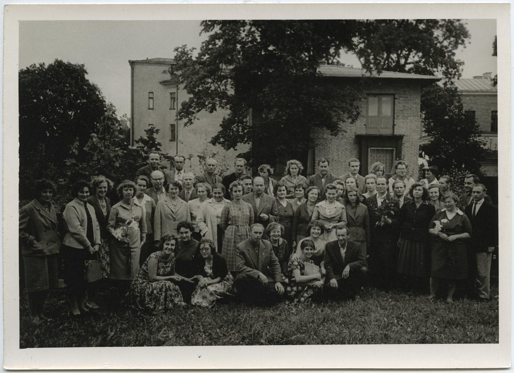 Põhi I kursuse seminari lõpupäev 11. augustil 1962.