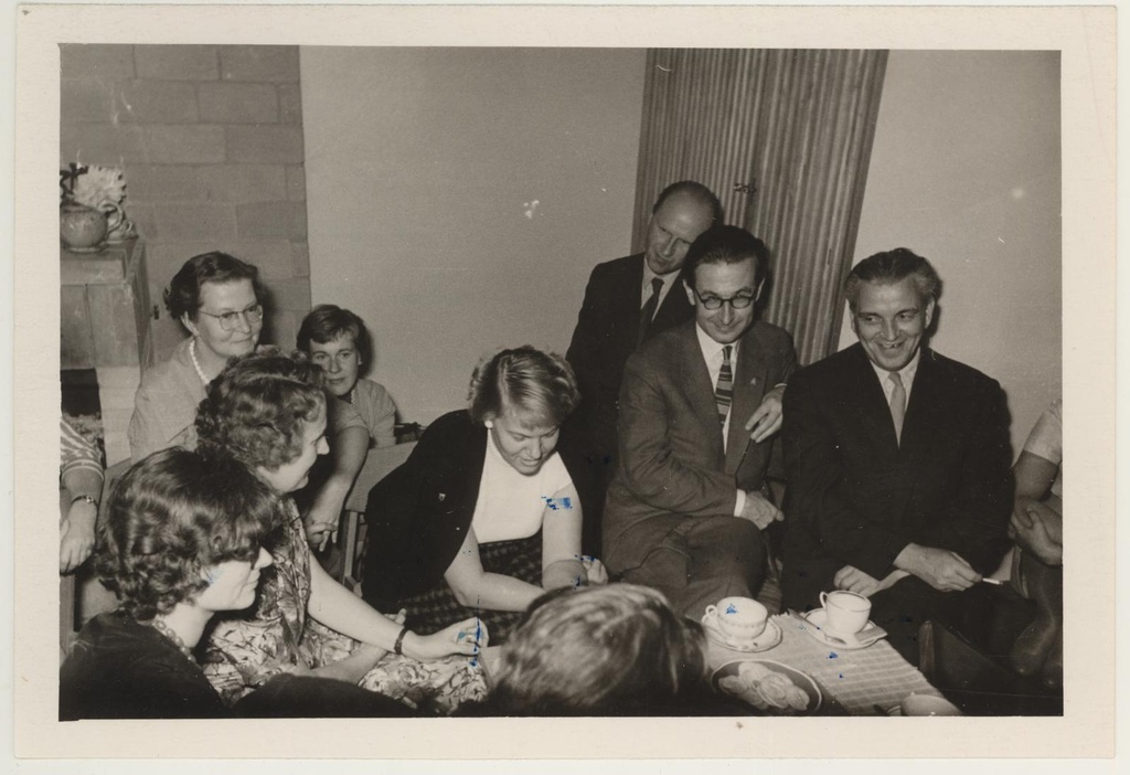 Tartu kunstinäituse arutelule järgnevalt koosviibimiselt 24. aug. 1961.