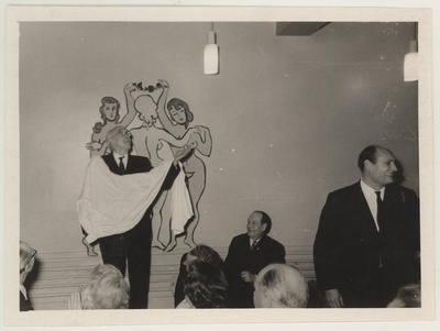 TKM-i 25nda aastapäeva koosviibimine sööklas "Ropka" 18. nov. 1965.  duplicate photo