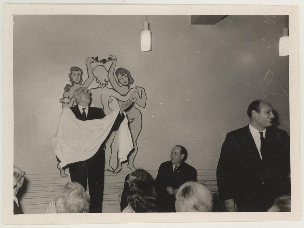 TKM-i 25nda aastapäeva koosviibimine sööklas "Ropka" 18. nov. 1965.