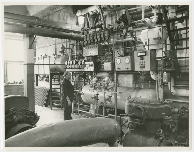 Etkvl Compressor room for the Pärnu Kalamajandi Conservation Industry Refrigerated Building