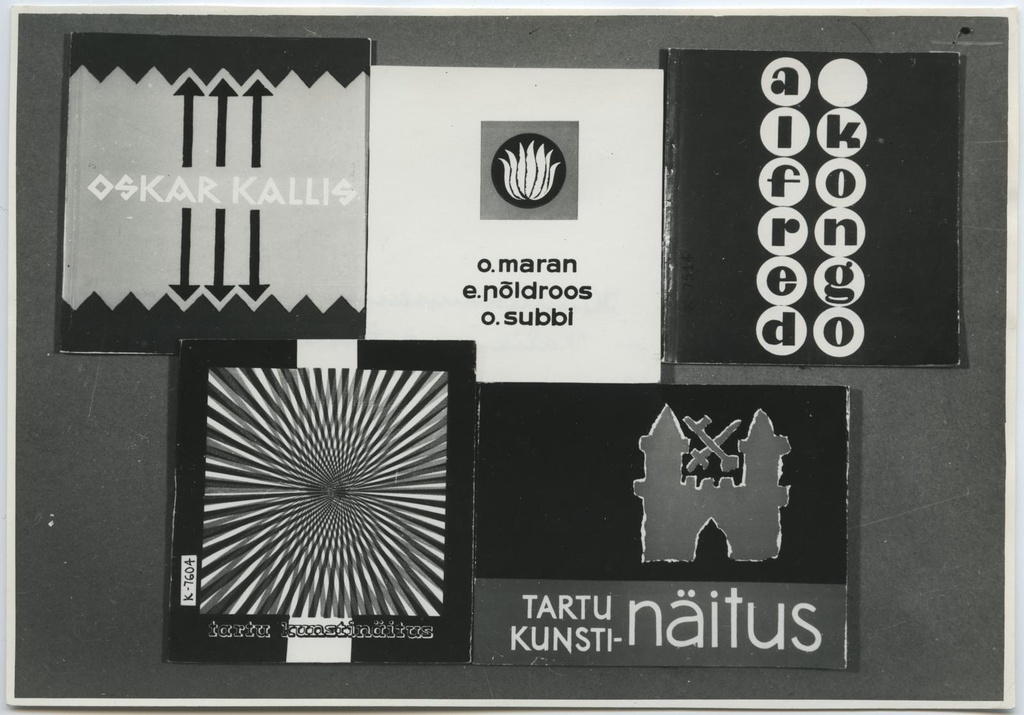 Valik näituste katalooge 1965-1967