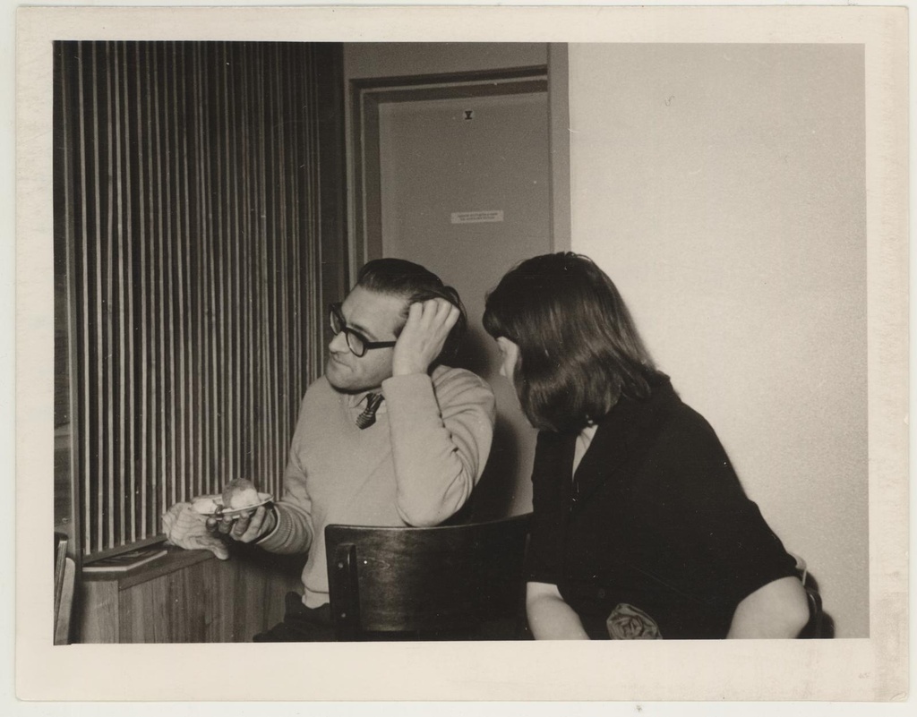 Tartu Riikliku Kunstimuuseumi külastajate konverentsile järgnevalt koosviibimiselt 17. jaan. 1961