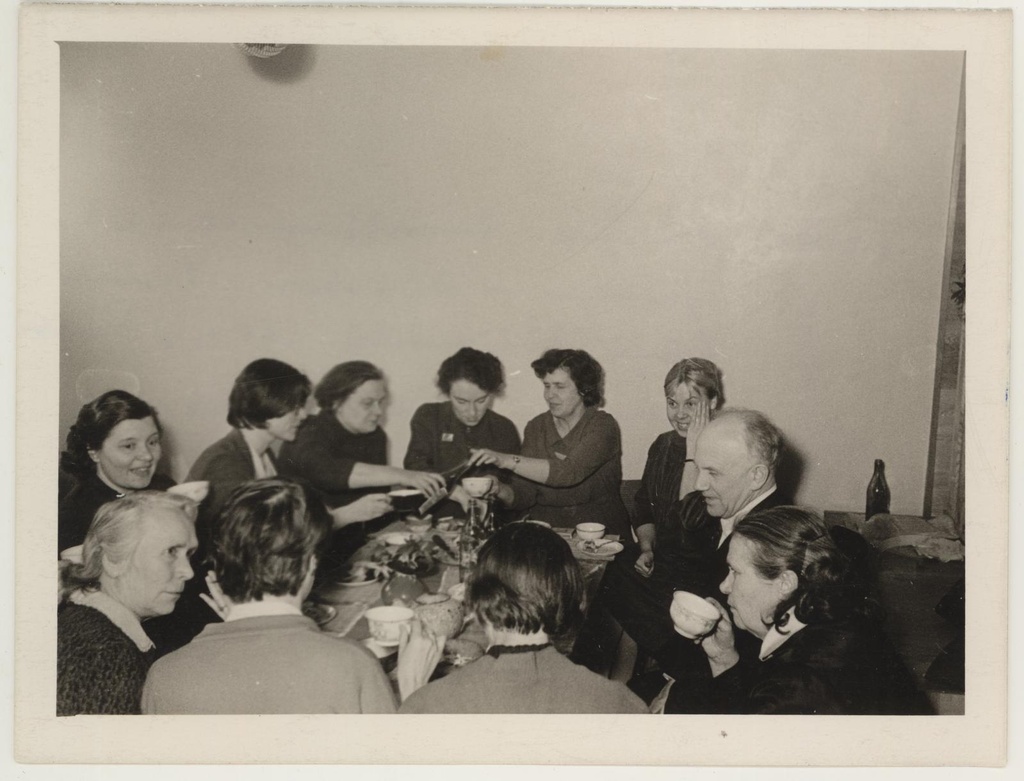 Direktor Vaike Tiigi tööjuubeli (10 a.) tähistamine 1.02.1961