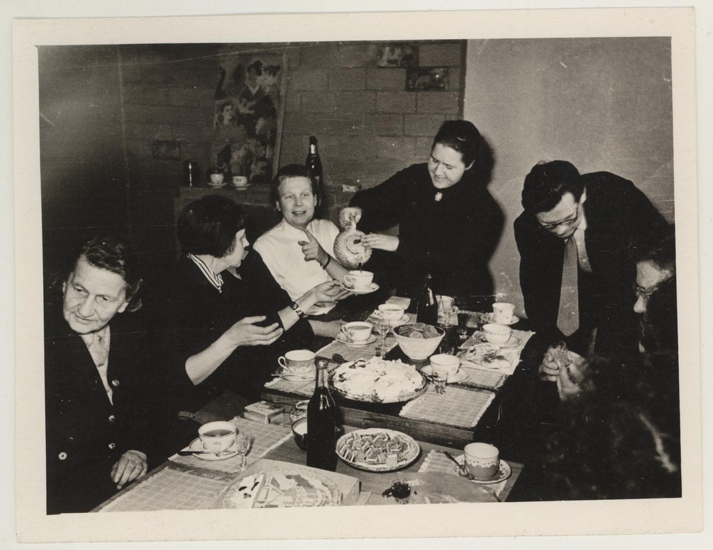 Naistepäeva tähistav koosviibimine 8.03.1961