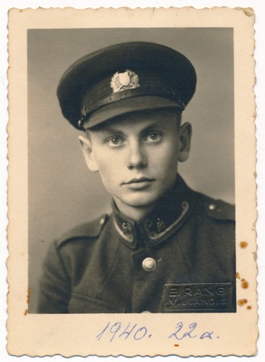 foto, Kristjan Eelma, 1940, foto E. Rang  duplicate photo