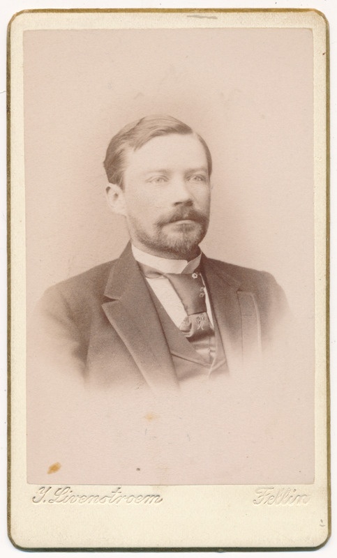 foto, Valter Kapp, u 1880, foto J. Livenstroem