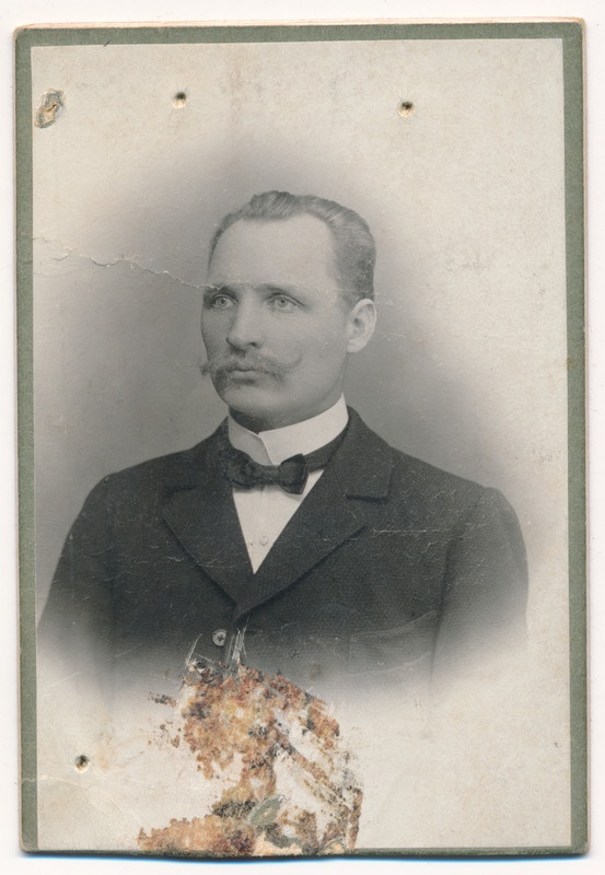 foto, Andres Loorits, u 1910, foto J. Riet