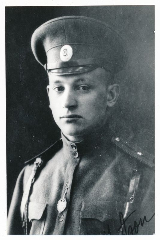 fotokoopia, Hans (Ants) Matson (Matsalo), u 1915