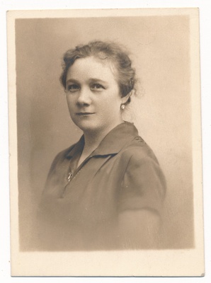 foto, Anna Serjakova (Tõnis Rotbergi abikaasa), u 1935  duplicate photo
