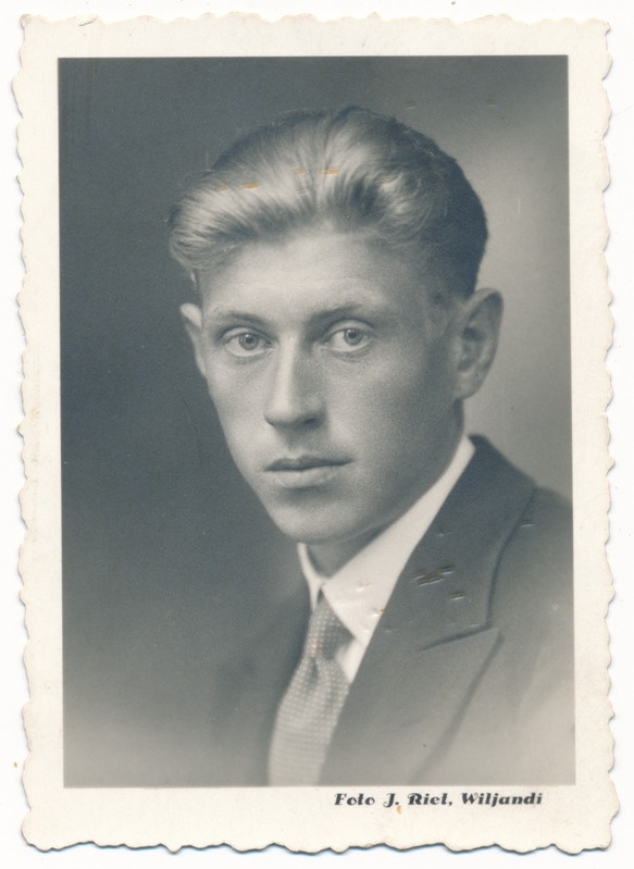 foto, Ants Vomm, u 1935, foto J. Riet