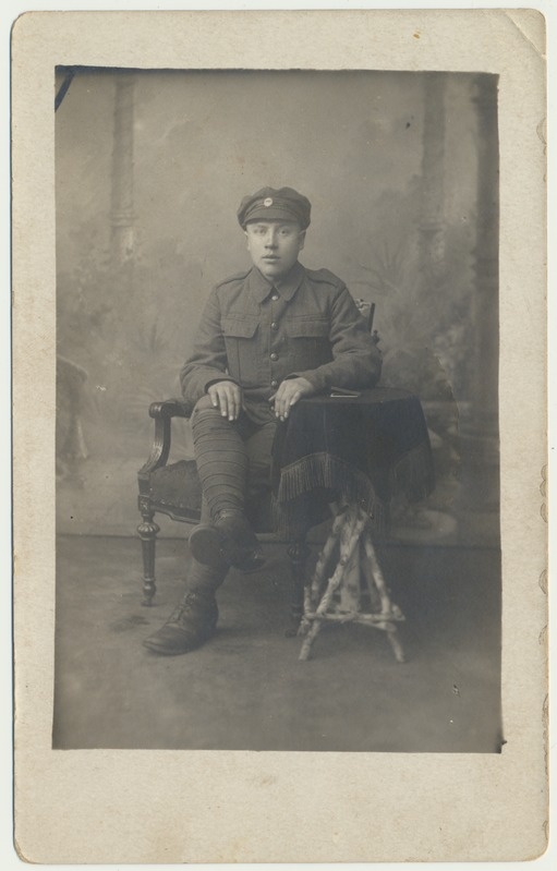 foto, Jaan Eigi, 9. jalaväepolk, 1919