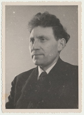 foto, Paul Kondas, õpetaja, naivist, u 1950  duplicate photo
