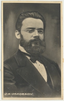 foto, Carl Robert Jakobson, u 1870, foto J. Parikas  duplicate photo