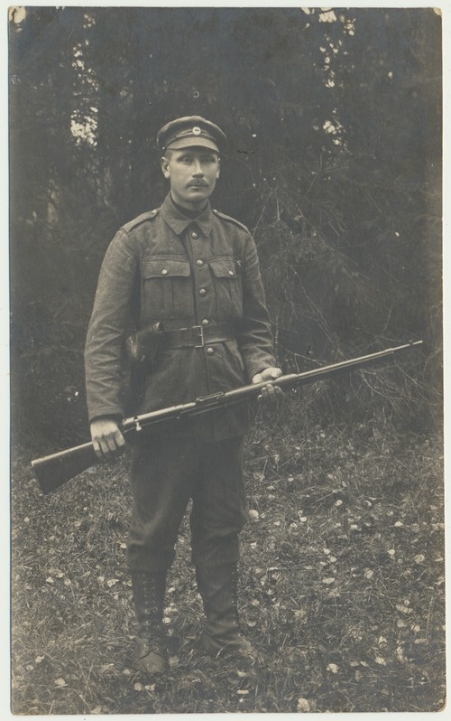 foto, Martin Luhtla (Luukas), 1919, foto A. Glück