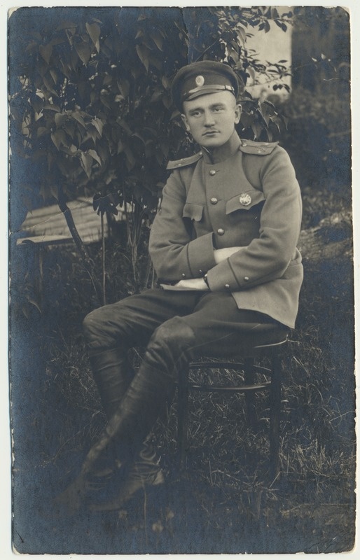 foto, Artur Mutli, u 1917