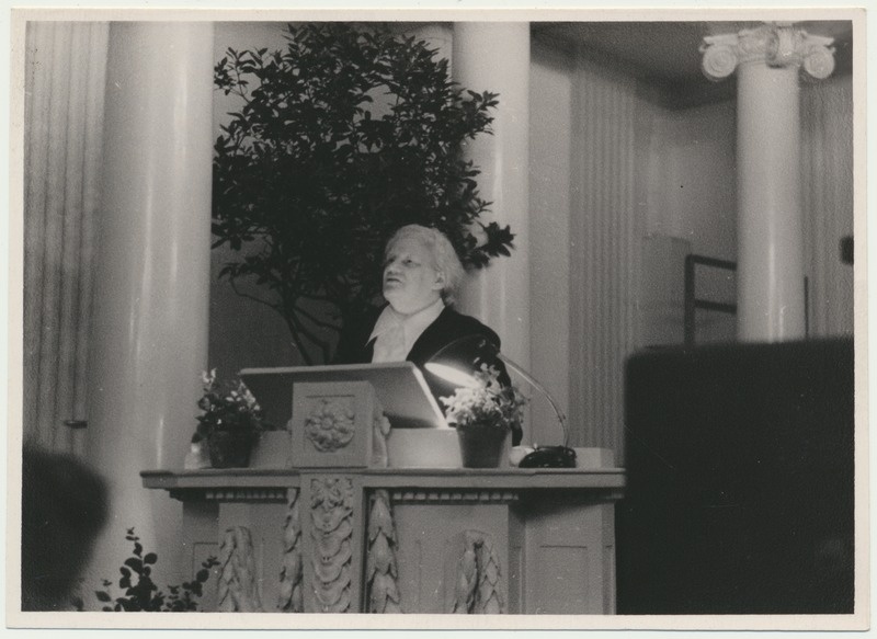 foto, Alma Tomingas, 1956