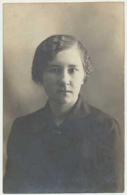 fotokoopia, Hilda Villmann (Laks), 1916  duplicate photo