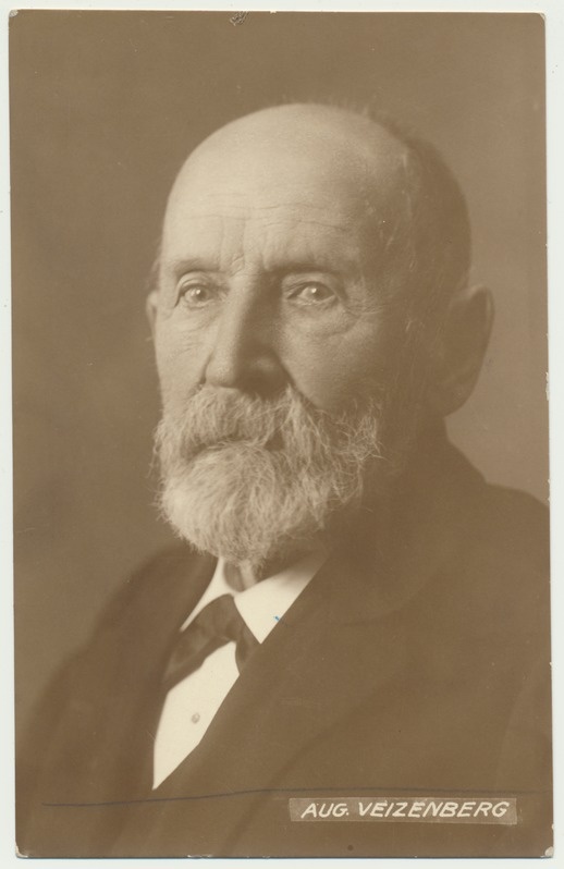 foto, August Weizenberg, u 1910, foto Parikas