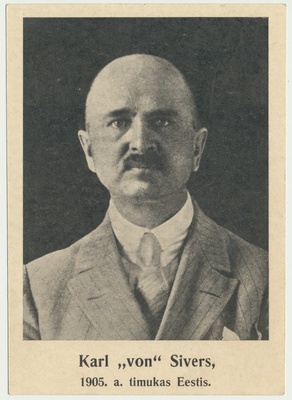 trükipostkaart, Karl von Sivers (1905.a. seotud)  duplicate photo