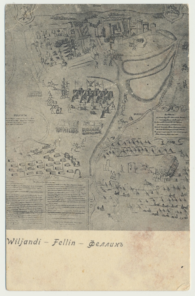 fotokoopia, Viljandi kaart-skeem, 1602.a lahing