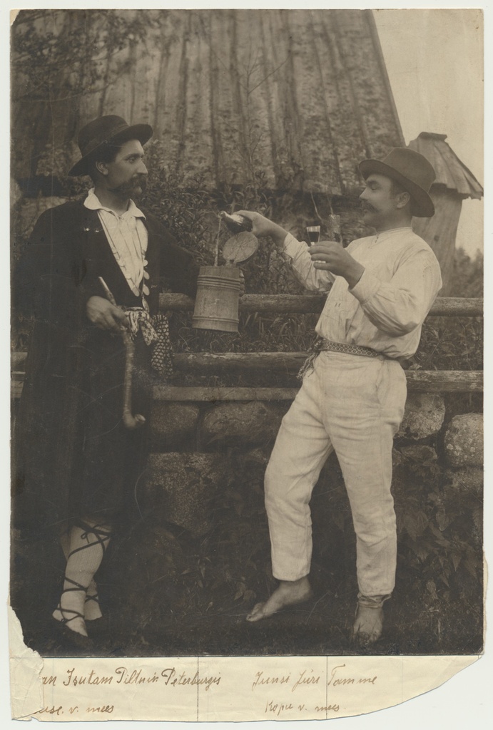 foto, Jüri Tamme, Johan Isutam, Suur-Kõpu v, Junsi talu, 1908