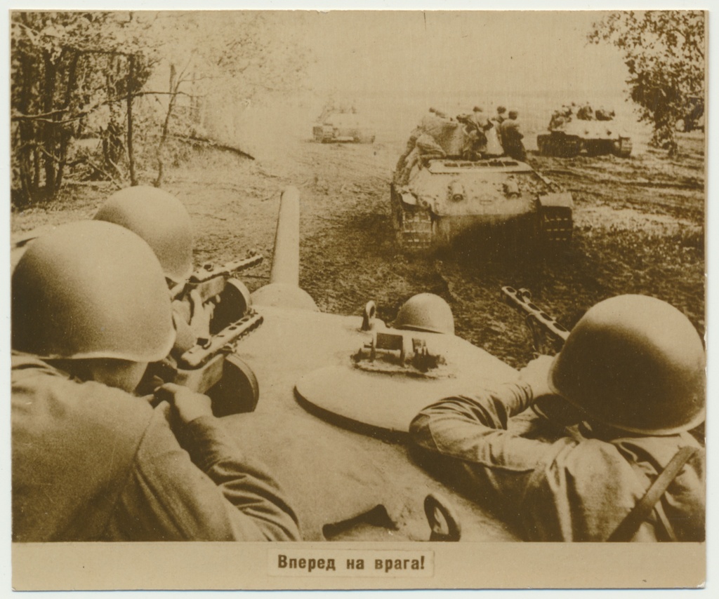 fotokoopia, vene tankid rünnakul, u 1944