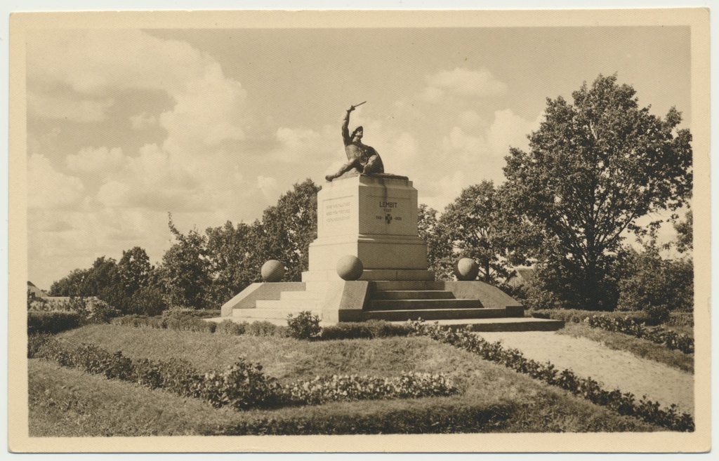 foto, Suure-Jaani, Lembitu ausammas, u 1930