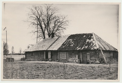 foto, Viljandimaa, Aidu vald, Sarapuu talu saun, 1959  duplicate photo