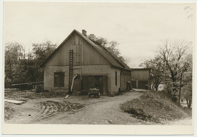 foto, Viljandi, Tasuja pst, ladu-kuivati, 1947, foto L. Vellema