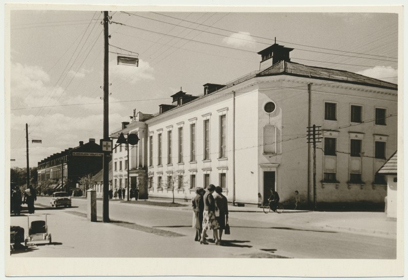 foto, Viljandi, Tallinna tn 5, kultuurimaja, 1953, foto L. Vellema