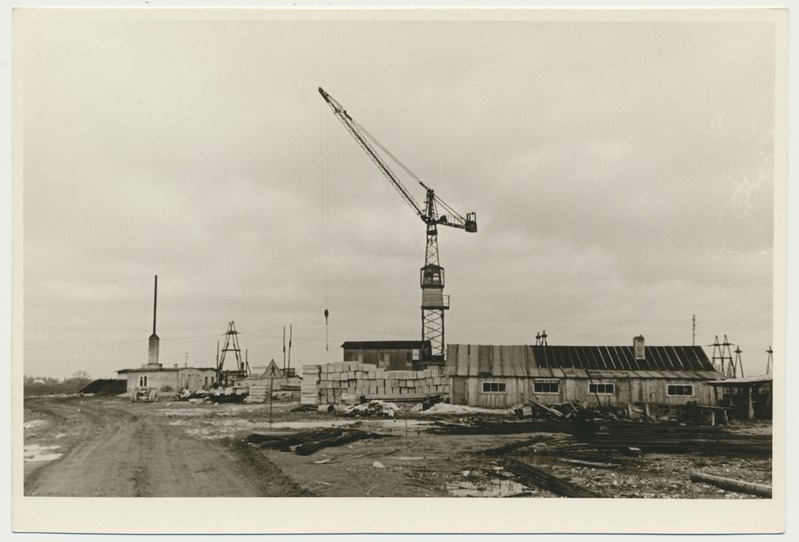 foto, Viljandi, Tallinna tn, Võru Tootmisbaasi Viljandi osakond, 1961, foto L. Vellema