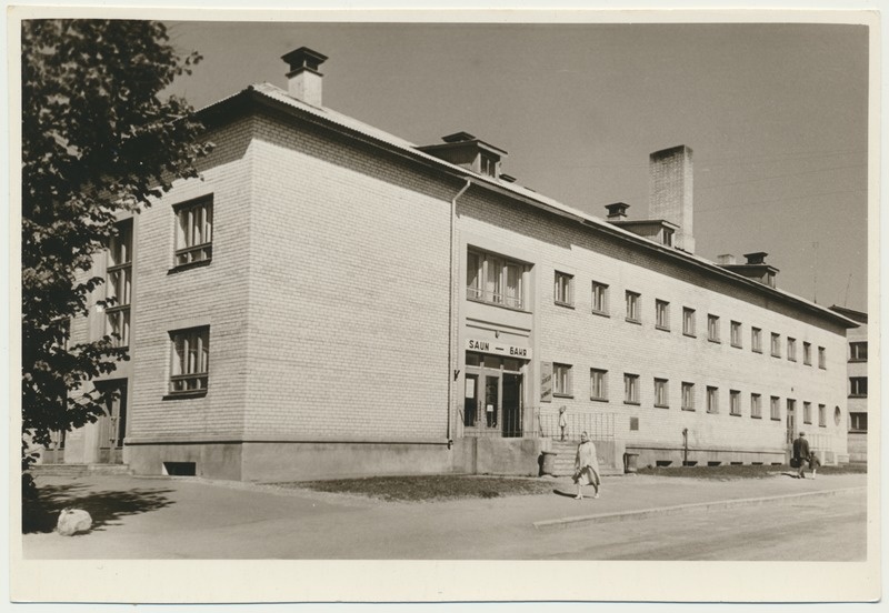 foto, Viljandi, Kaalu tn 9, saun, 1962, foto L. Vellema
