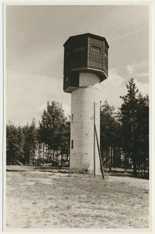 foto, Pärnumaa, Kilingi-Nõmme, veetorn, 1961, foto L. Vellema