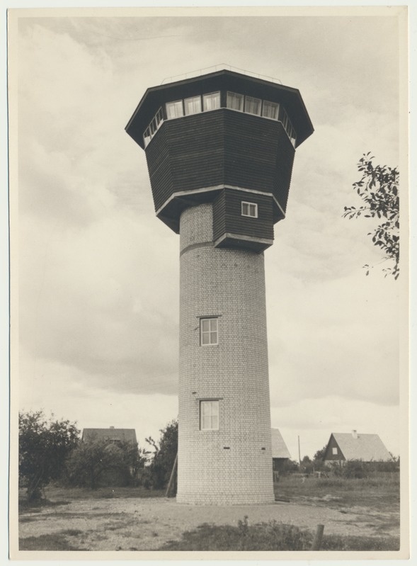 foto, Viljandimaa, Suure-Jaani, veetorn, 1961, foto L. Vellema