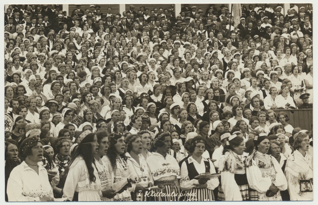foto, Tallinn, 10. üldlaulupidu, 1933