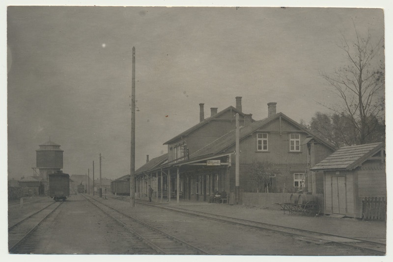 foto, Viljandi, raudteejaam, u 1930