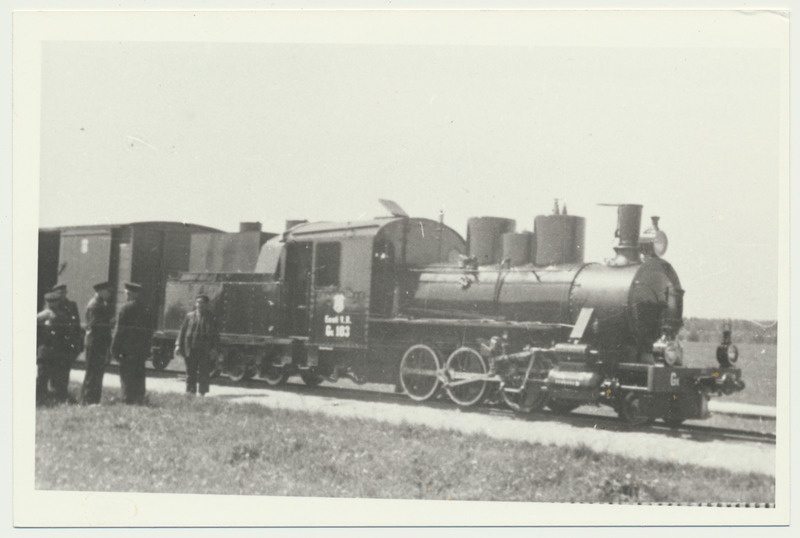 fotokoopia, rongivedur, asendas Mulgi ekspressi, 1939, foto G. Dementjev