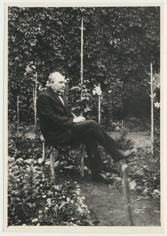 fotokoopia, Reinhold Kamsen, kirjanik, u 1925