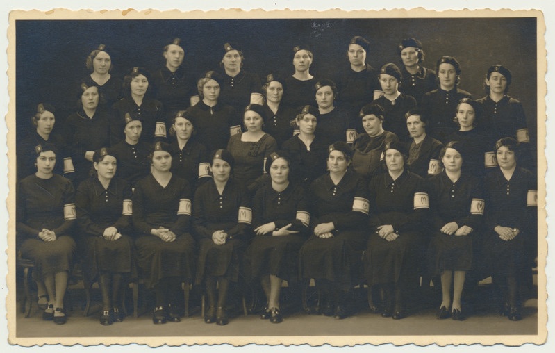 foto, Viljandi, tuletõrje, naised, u 1935