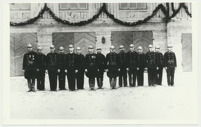 fotokoopia, Viljandimaa, Mõisaküla, Tuletõrje seltsi üksus, grupp, 1936  similar photo