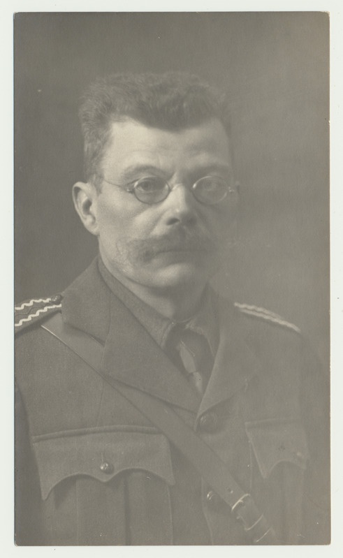 foto, Ernst Põdder, rinnaportree, kindral-major, u 1925, foto Parikas