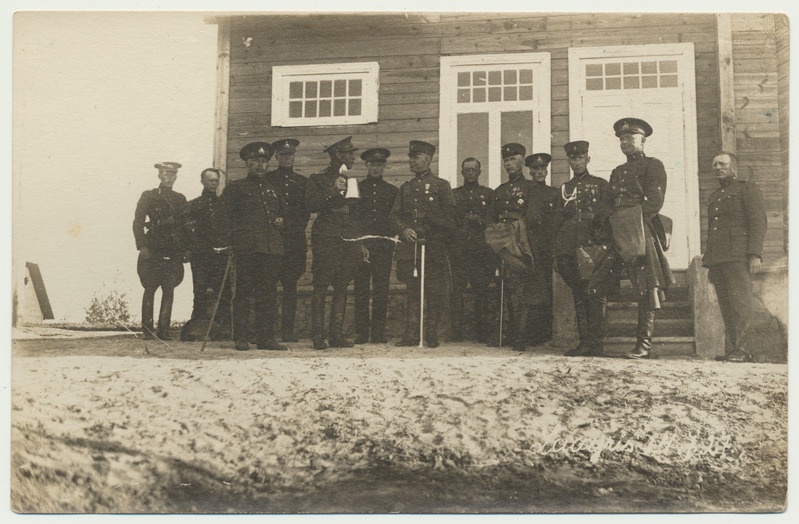 foto, Eesti sõjaväelased, laager, 14.07.1927